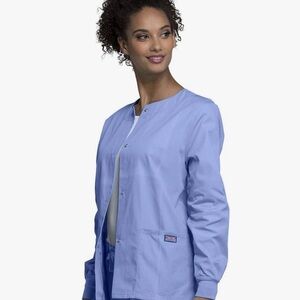 Cherokee Ceil Blue Medical Scrub Jacket 0150